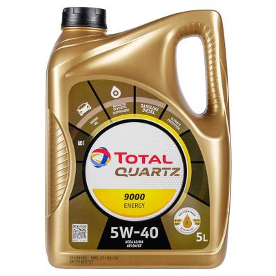 Total Quartz 9000 Energy 5W-40 (5W40) motorolaj, 5lit.