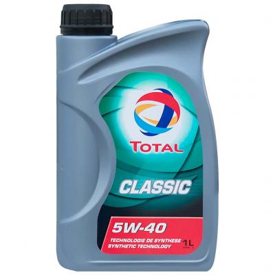 Total Classic 5W-40 (5W40) motorolaj, 1lit.