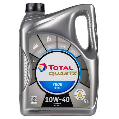 Total Quartz 7000 Diesel 10W-40 motorolaj, 5lit. TOTAL