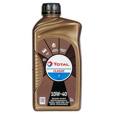 Total Classic 7 10W-40 (10W40) motorolaj 1lit.