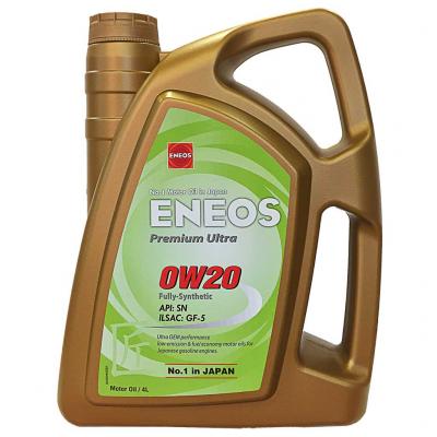 Eneos Premium Ultra 0W-20 (0W20) motorolaj, 4lit