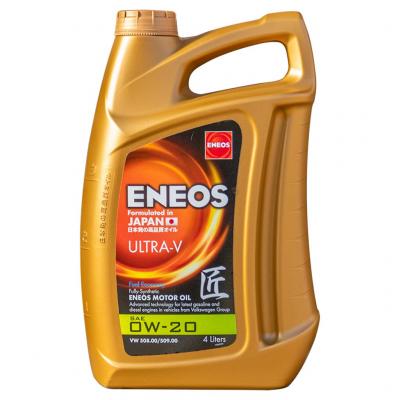 Eneos Ultra-V 0W-20 (0W20) motorolaj, 4lit