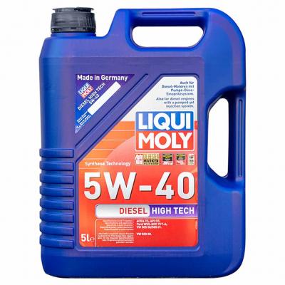 Liqui Moly Diesel High Tec 5W-40 (5W40) (5W40) motorolaj, 5lit