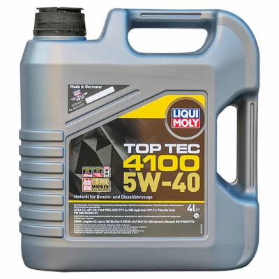 Liqui Moly Top Tec 4100 5W-40 (5W40) (5W40) motorolaj, 4lit