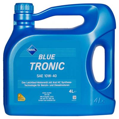 Aral Blue Tronic 10W-40 (10W40) motorolaj 4lit.