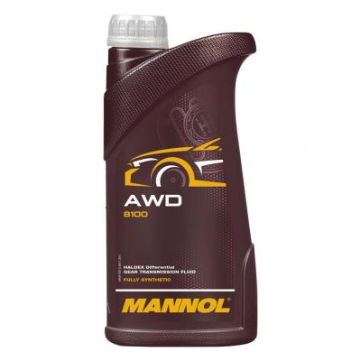 Mannol 8100-085ME AWD Getriebeoel Haldex v�lt�olaj, hajt�m�olaj 850ml MANNOL
