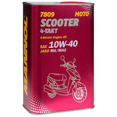 Mannol 7809-1ME Scooter 4-Takt 10W-40 (10W40) motorolaj, 1 liter fmdobozos