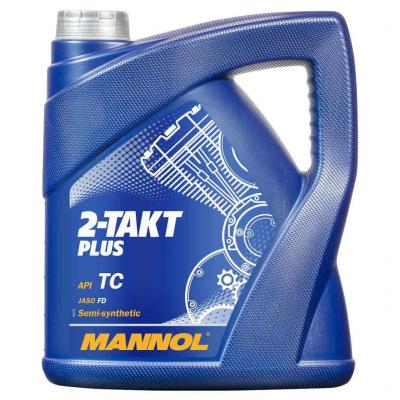 Mannol 7204 2-Takt Plus API TC kttem flszintetikus motorolaj, 4 liter