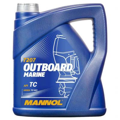 Mannol 7207-4 Outboard Marine TD kttem olaj, 4lit