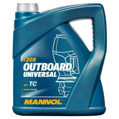 Mannol 7208-4 Outboard Universal kttem olaj, 4 liter