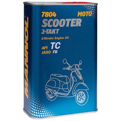 Mannol 7804-1ME 2-Takt Scooter motorolaj, 1 liter, fmdobozos