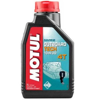 Motul Outboard Tech 4T 10W-30 (10W30) motorolaj, 1lit 106453