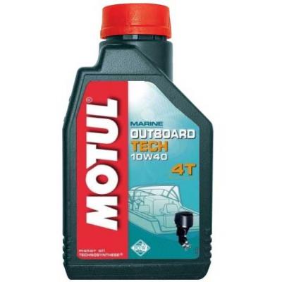 Motul Outboard Tech 4T 10W-40 (10W40) motorolaj, 1lit, 106397