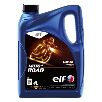 Elf Moto 4 Road 10W-40 (10W40) n�gy�tem� motorolaj, 4lit