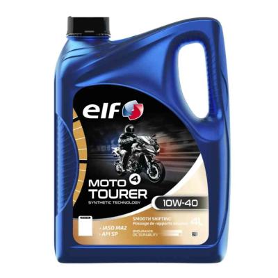 Elf Moto 4 Tourer 10W-40 n�gy�tem� motorolaj, 4lit ELF