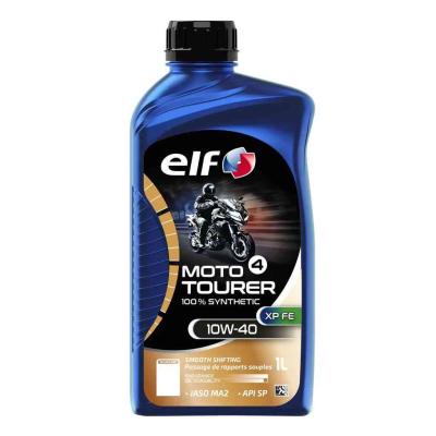 Elf  Moto 4 Tourer XP FE 10W-40 n�gy�tem� motorolaj, 1lit