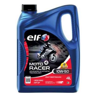 Elf Moto 4 Racer 10W-50 n�gy�tem� motorolaj, 4lit ELF