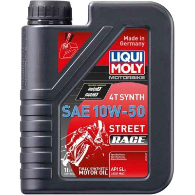 Liqui Moly 1502 Motorbike 4T  Synth Street Race 10W-50 motorolaj, 1 liter LIQUI MOLY (LIQUIMOLY)