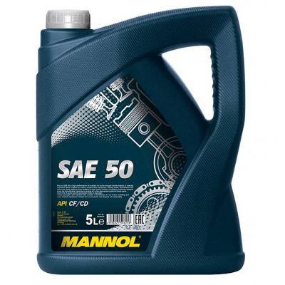 Mannol 7407-5 SAE 50 motorolaj, 5lit