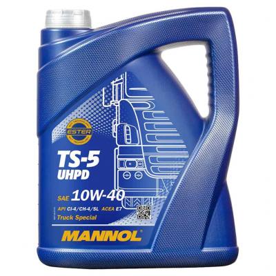 Mannol 7105 TS-5 UHPD Truck Special 10W-40 motorolaj, 5 liter