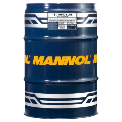 Mannol 7107 TS-7 UHPD Blue Truck Special 10W-40 motorolaj, 208liter