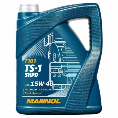 Mannol 7101 Truck Special TS-1 SHPD 15W-40 motorolaj, 5 liter