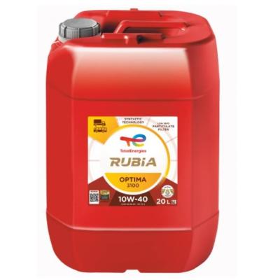 Total Rubia Optima 3100 10W-40 (10W40) motorolaj, 20 liter