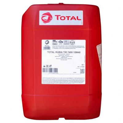 Total Rubia TIR 7400 15W-40 motorolaj, 20lit. TOTAL