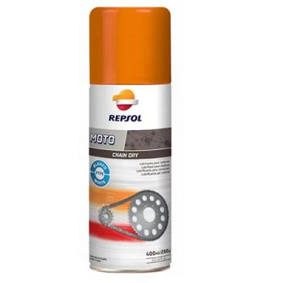 Repsol lncken spray Moto Chain White Dry PTFE 400ml REPSOL