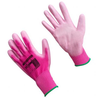 Szerelkeszty (Portwest), pink, PU tenyren mrtott, 9-es mret (L) N/A