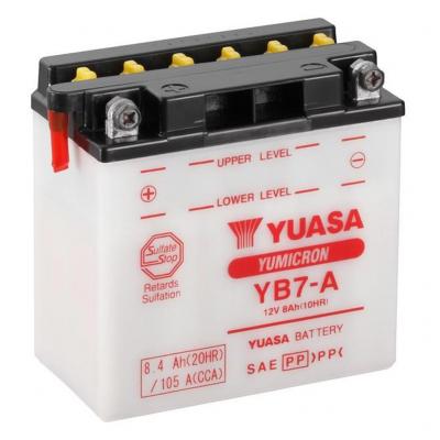 Yuasa Yumicron YB7-A motorkerkpr akkumultor, 12V 8,4Ah 105A B+ YUASA