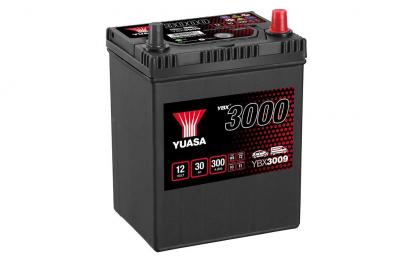 Yuasa Automotive SMF YBX3009 akkumultor, 12V 30Ah 300A J+, japn YUASA