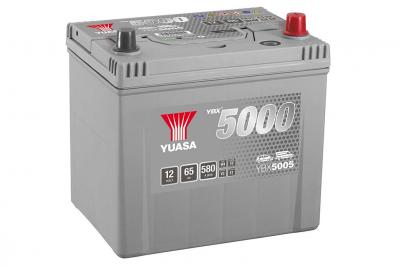 Yuasa Silver High Performance SMF YBX5005 akkumultor, 12V 65Ah 580A J+, japn Aut akkumultor, 12V alkatrsz vsrls, rak