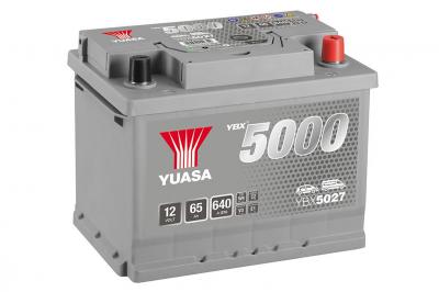 Yuasa Silver High Performance SMF YBX5027 akkumultor, 12V 65Ah 640A J+ EU, m...