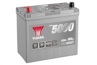 Yuasa Silver High Performance SMF YBX5057 akkumultor, 12V 50Ah 450A B+, japn YUASA