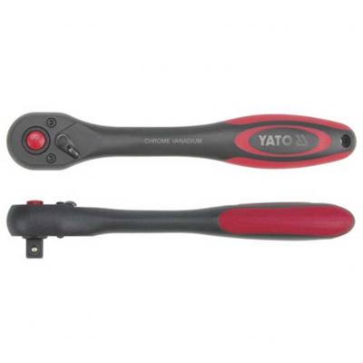Yato racsnis hajt�kar, 144mm, 1/4", CrV YATO