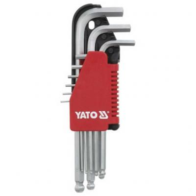 Yato imbuszkulcs k�szlet, 2-10, 9 db-os YATO