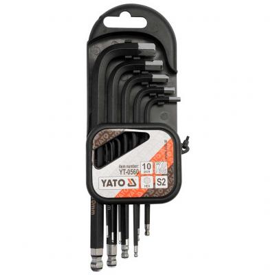Yato imbuszkulcs k�szlet, 1.27-10, 10 db-os