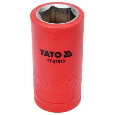 Kulcsfej, 13mm�3/8", CrV, szigetelt, VDE Szersz�m - Dug�kulcs alkatr�sz v�s�rl�s, �rak