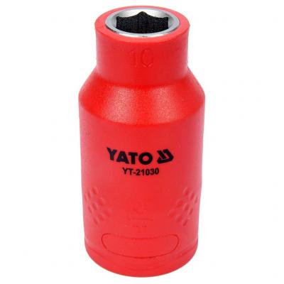 Yato Kulcsfej, 10mm�1/2", CrV, szigetelt, VDE Szersz�m - Dug�kulcs alkatr�sz v�s�rl�s, �rak