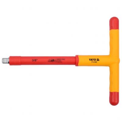 T-hajt�sz�r, szigetelt, 3/8", 200mm, VDE Yato dug�kulcsok alkatr�sz v�s�rl�s, �rak