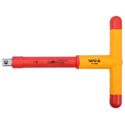 Yato T-hajt�sz�r, szigetelt, 1/2", 200mm, VDE Yato dug�kulcsok alkatr�sz v�s�rl�s, �rak