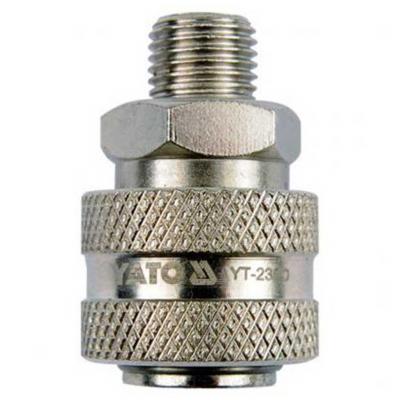 Yato Leveg� gyorscsatlakoz� anya, k�ls� menetes, 1/2" YATO