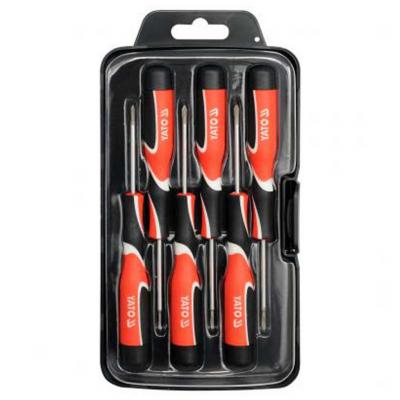 Yato Csavarh�z� k�szlet, 6db-os (3 lapos, 3 csillag), m�gneses YATO