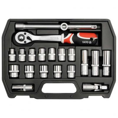 Dug�kulcs k�szlet, 1/2", 20db-os,�kr�m van�dium Yato dug�kulcsok alkatr�sz v�s�rl�s, �rak