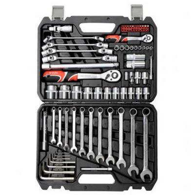 Dugkulcs kszlet, 1/2", 1/4", 72db-os, krm vandium YATO