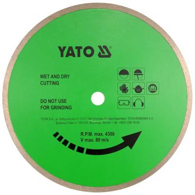 Yato Flexkorong, gy�m�nt v�g�korong, ker�mi�hoz; �veghez �s porcel�nhoz 300x25.4mm Yato flexkorong alkatr�sz v�s�rl�s, �rak