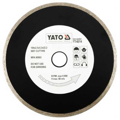 Yato Flexkorong, gy�m�nt v�g�korong, csemp�hez 180x2.5x5.3mm Yato flexkorong alkatr�sz v�s�rl�s, �rak