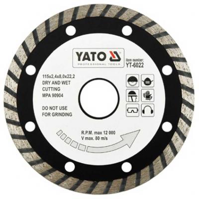 Yato Flexkorong, gy�m�nt v�g�korong, csemp�hez 115x2x22mm Yato flexkorong alkatr�sz v�s�rl�s, �rak