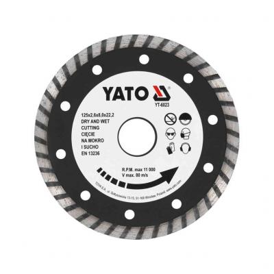 Yato Flexkorong, gy�m�nt v�g�korong, csemp�hez�125x2.6x22mm YATO